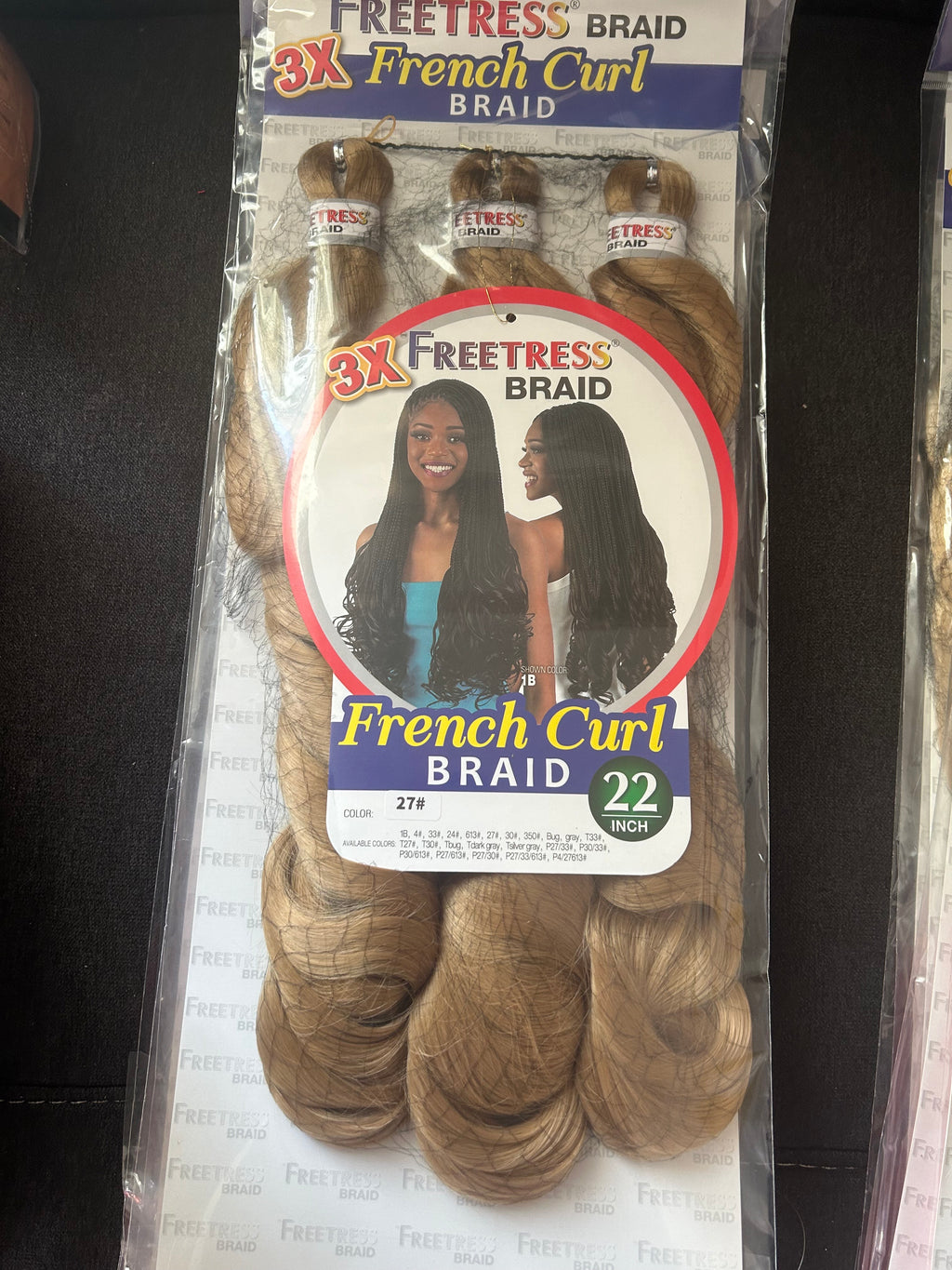 FreeTress French Curl Braid 22 Zoll