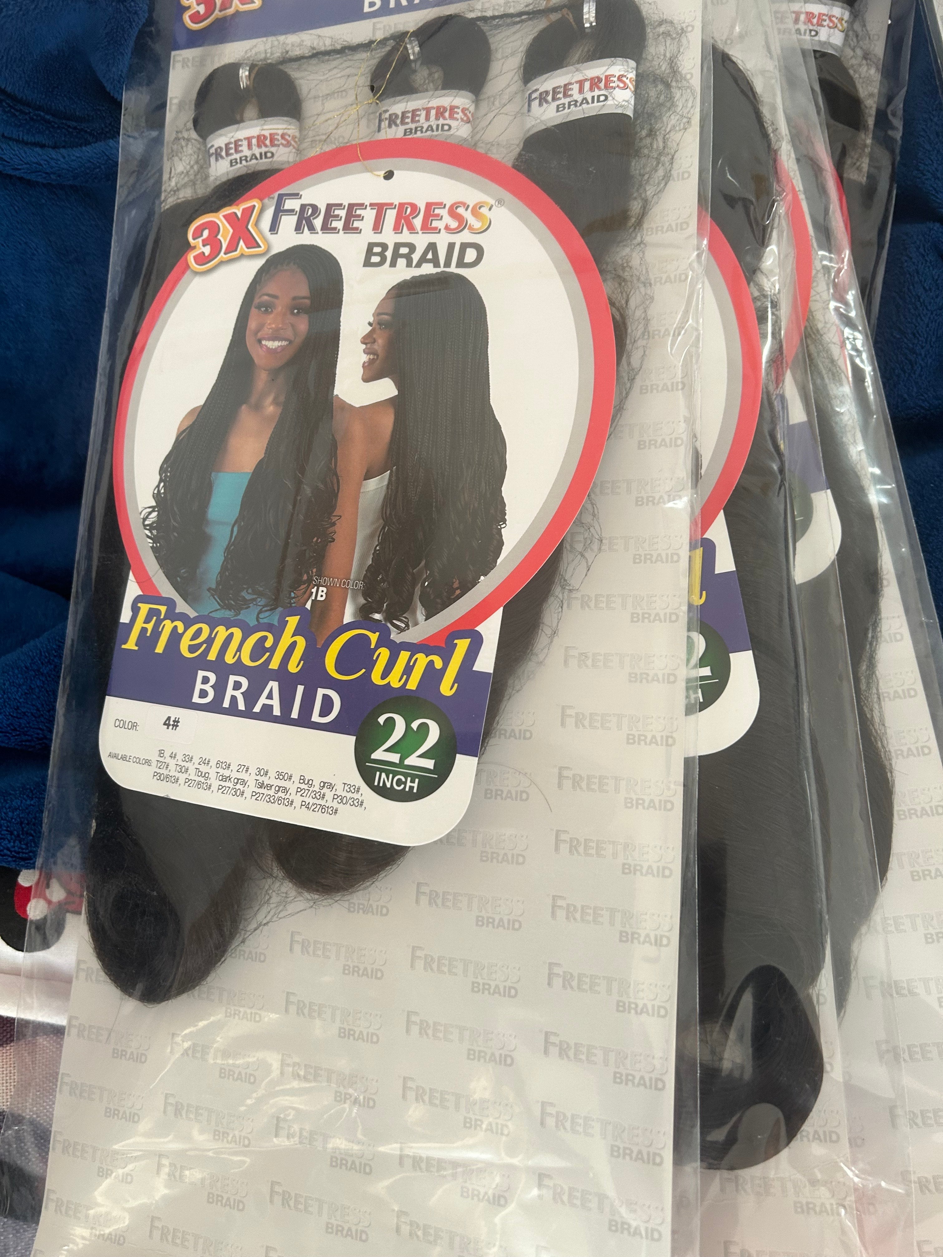 FreeTress French Curl Braid 22 Zoll