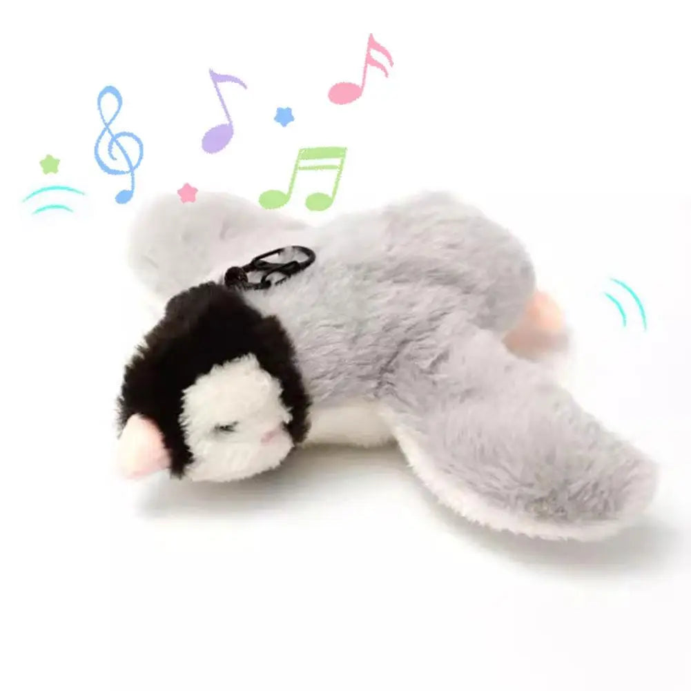 Interaktives fliegendes Vogel-Katzenspielzeug mit Katzenminze-Spielzeug, klappender Vogel, Katzenspielzeug, fliegender interaktiver klatschender zwitschernender Vogel, beliebtes Katzenspielzeug