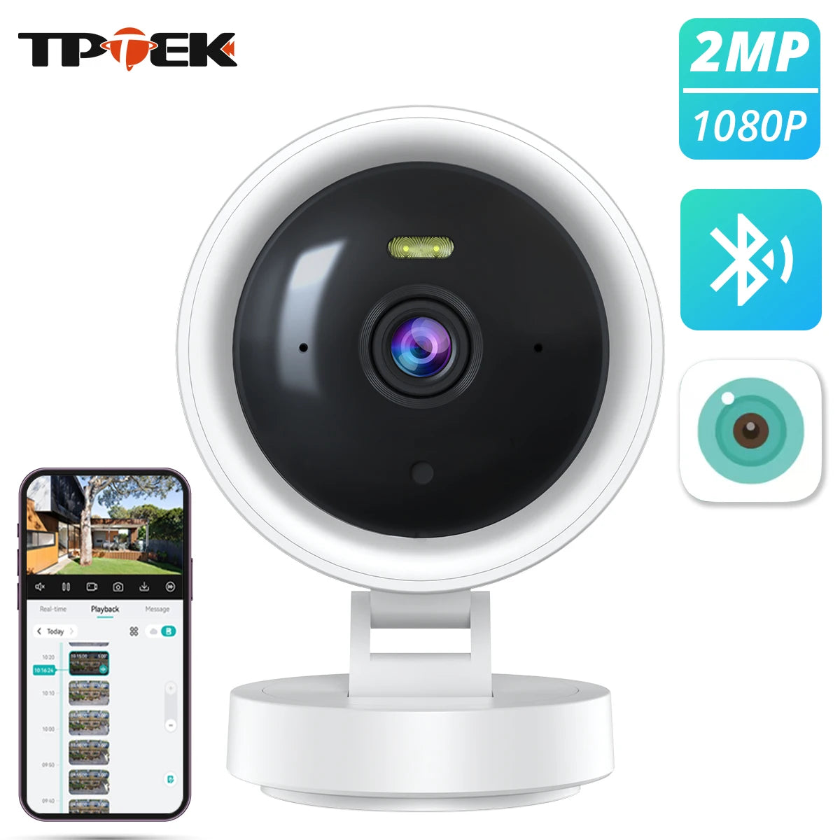 1080P WiFi Kamera IP Überwachungskamera Sicherheit Baby Monitor 2MP CCTV Audio Video Farbe Nachtsicht AI Erkennen iCSee Mini Cam