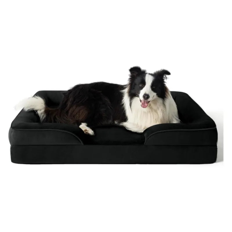 Hersteller Großhandel waschbares Hundebett Custom OEM Memory Foam Orthopädisches menschliches Hundebett Xxl