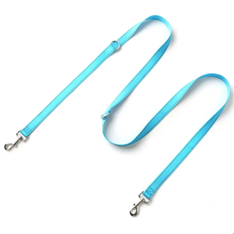 Hundeleine, reflektierende Doppelleinen für Hunde, zum Gehen, Nylon, Hundeleine, Walker, multifunktionale Hundeleinen für Trainingszubehör